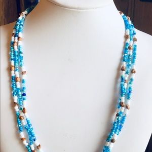 Ghost bead necklace